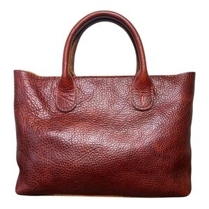 Portland Leather Goods Large Raindrop Crossbody in Cinnamon Bear